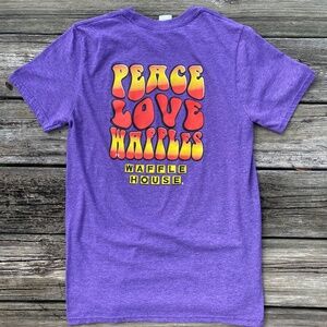 Waffle House Peace, Love, Waffles Unisex Tee